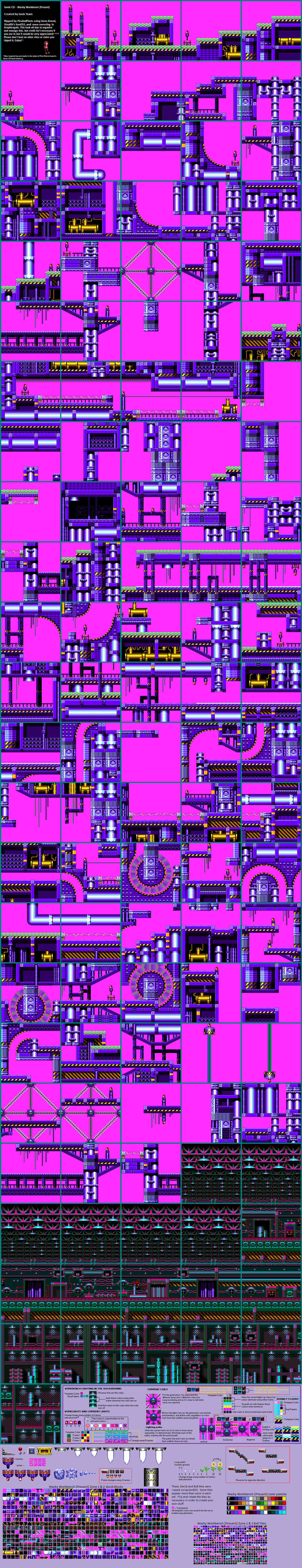 Genesis / 32X / SCD - Sonic the Hedgehog - Objects (Common) - The Spriters  Resource