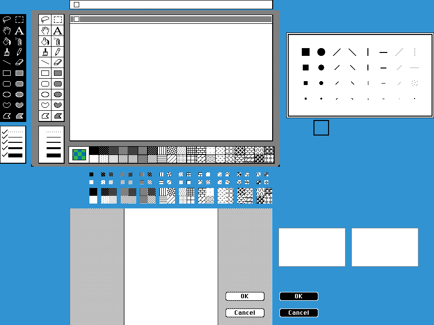 MacPaint (Macintosh) - GUI