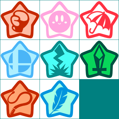 Kirby's Dream Collection - Ability Icons