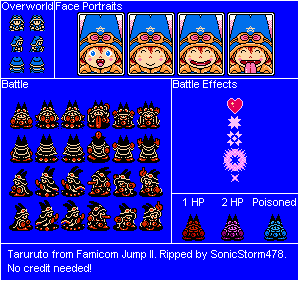 Famicom Jump 2: Saikyo no Shichinin (JPN) - Taruruto