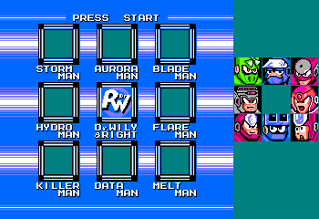 Rockman L (Hack) - Stage Select