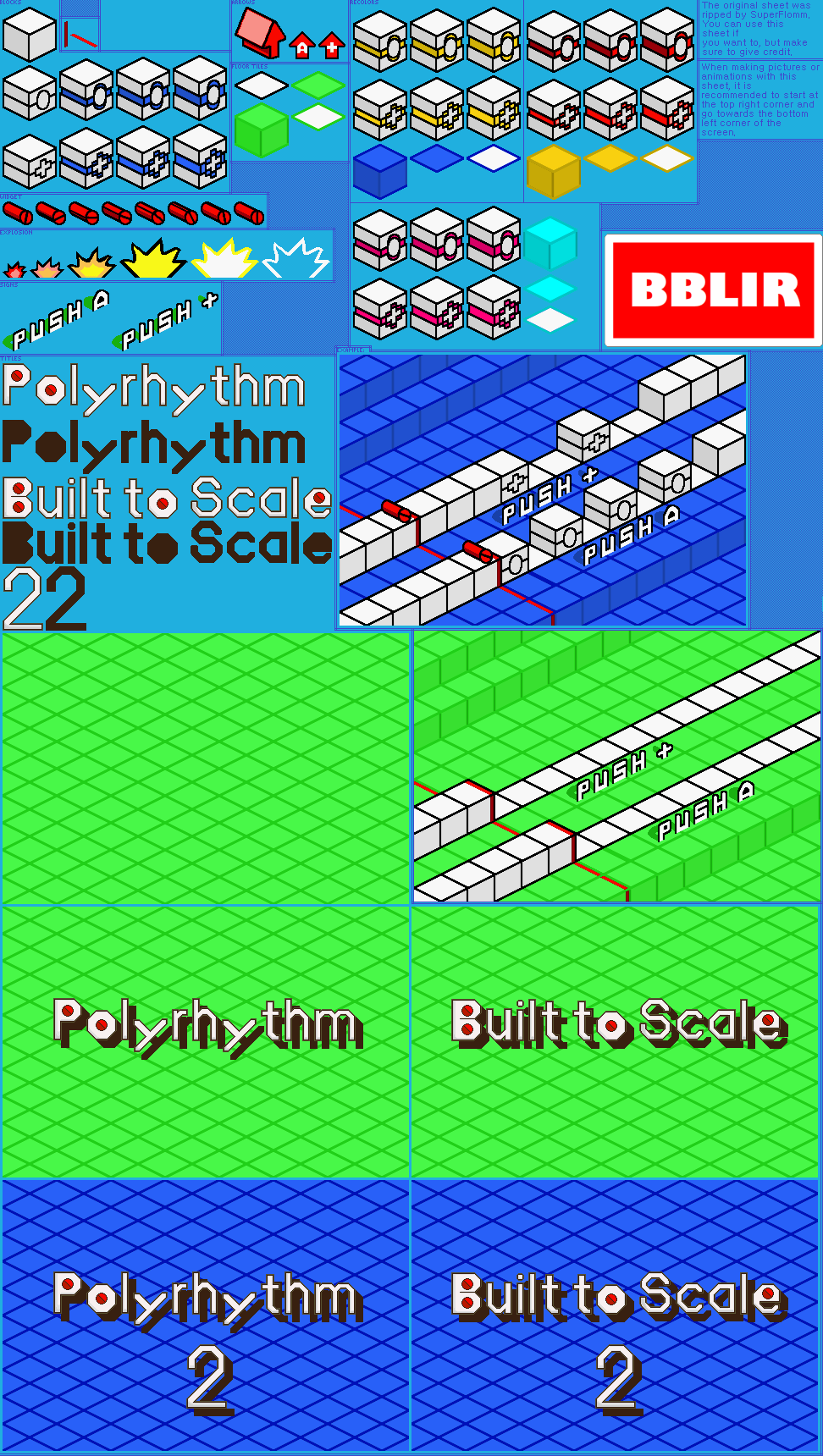 Rhythm Heaven Customs - Polyrhythm / Built to Scale