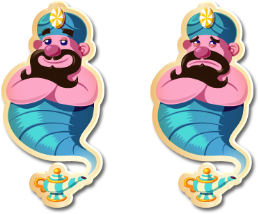 Candy Crush Saga - Genie