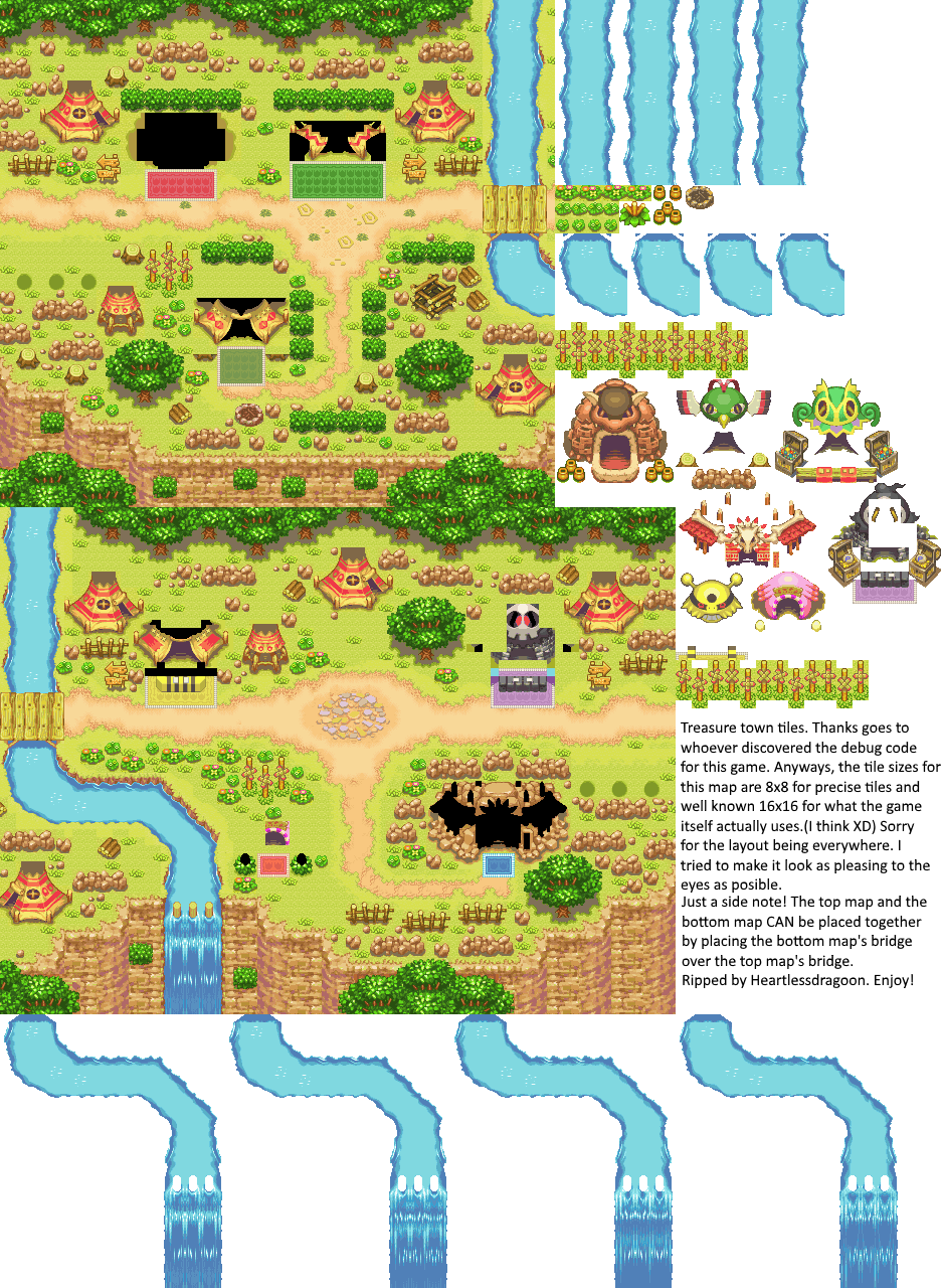 Pokémon Mystery Dungeon: Explorers of Time / Darkness - Treasure Town