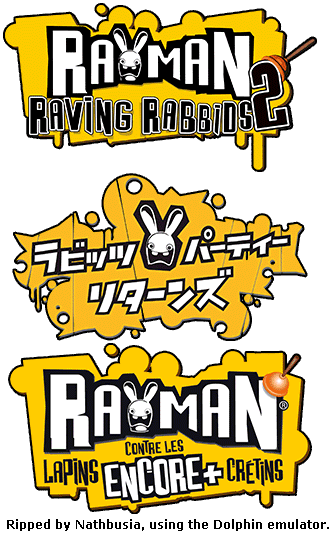 Rayman Raving Rabbids 2 - Logo