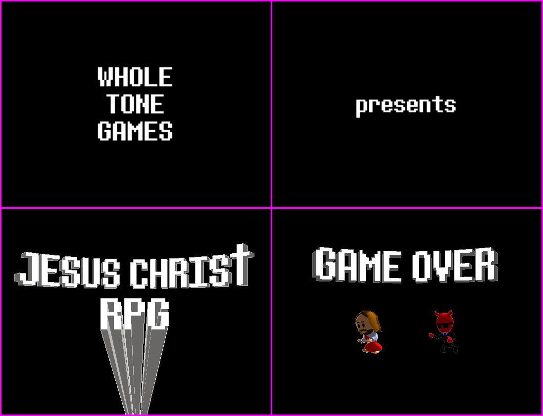 Title Screen & Game Over