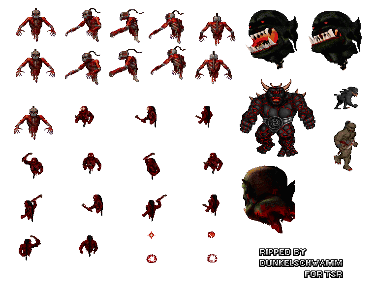 Miscellaneous Unused Enemies