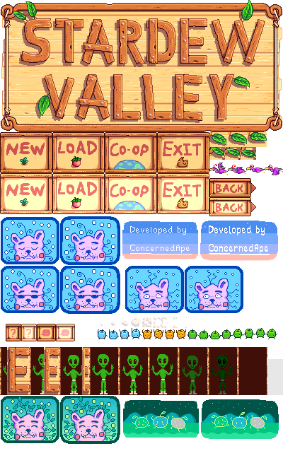 Stardew Valley - Title Screen