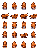 Stardew Valley - Calf (Brown)