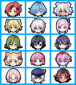 Cherry Tree High Girls' Fight - Face Icons