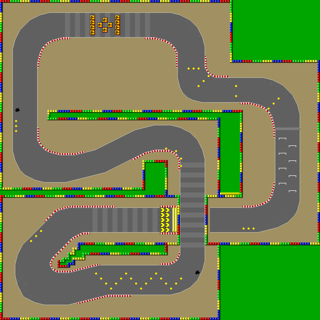 Super Mario Kart - Mario Circuit 2