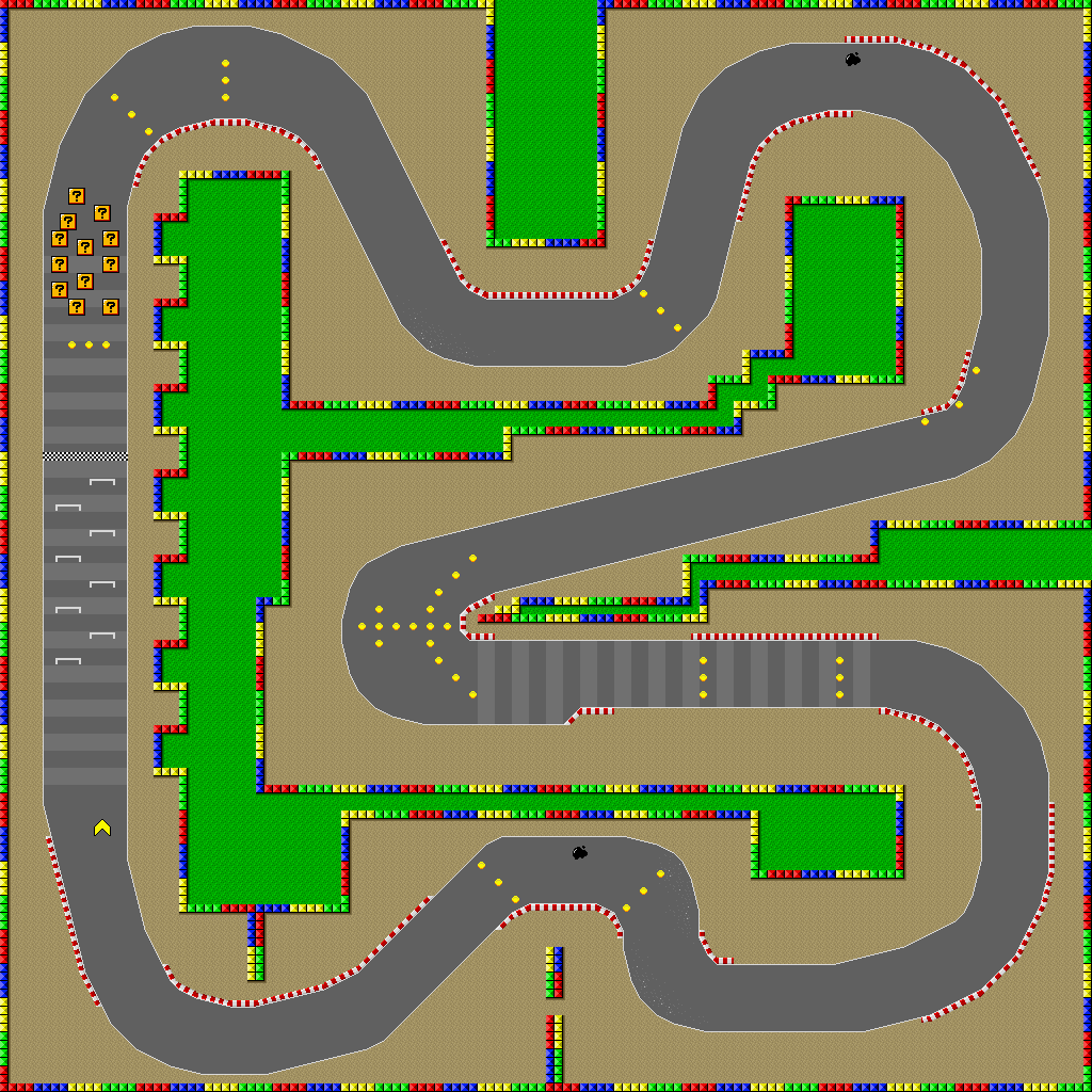 Super Mario Kart - Mario Circuit 3