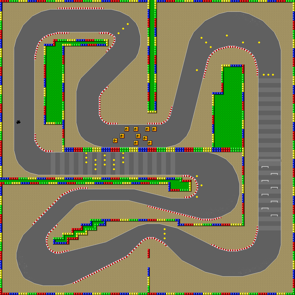 Super Mario Kart - Mario Circuit 4