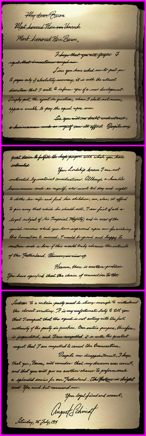 August's Letter