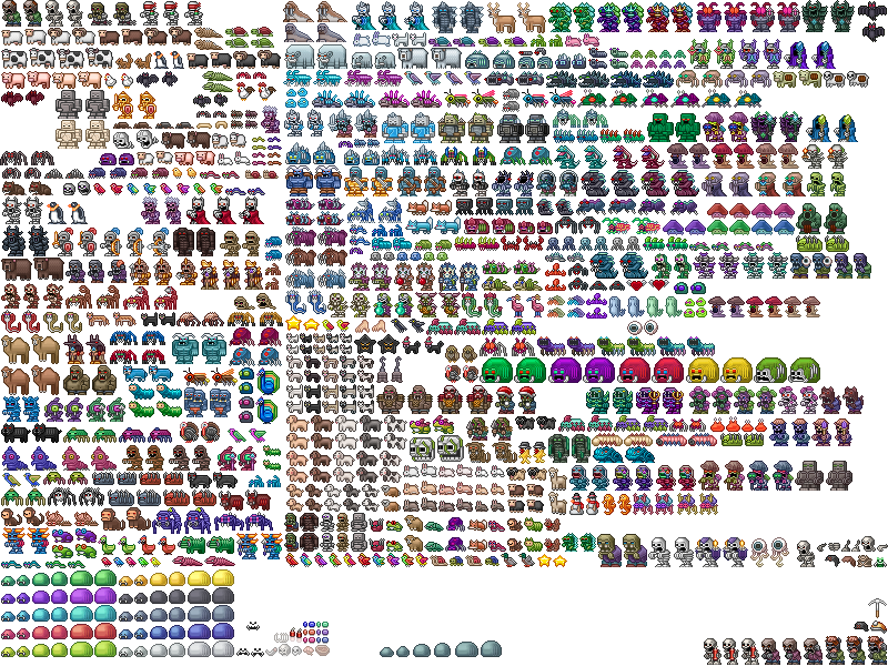 Junk Jack - Mobs