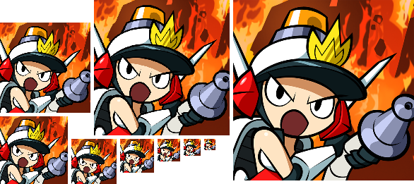 Mighty Switch Force! Hose it Down! - Executable Icons