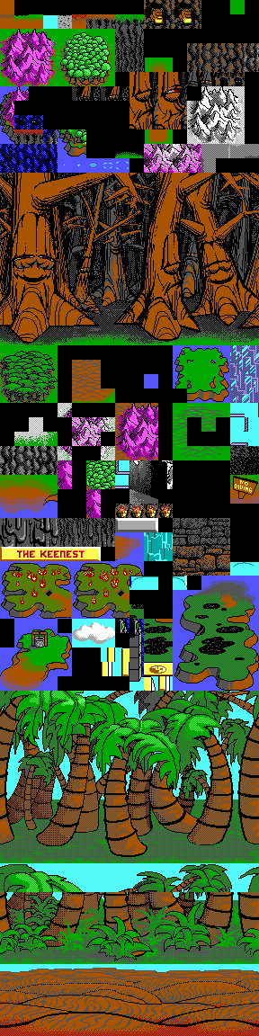 Commander Keen 4 - Background (Episode 4)