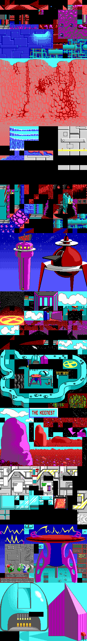 Commander Keen 4 - Background (Episode 6)