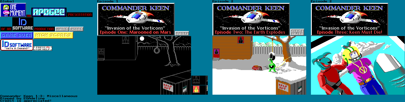 Commander Keen - Miscellaneous