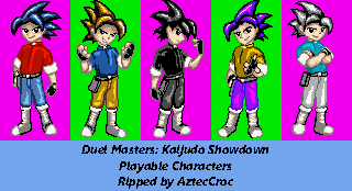 Duel Masters: Kaijudo Showdown - Player Characters