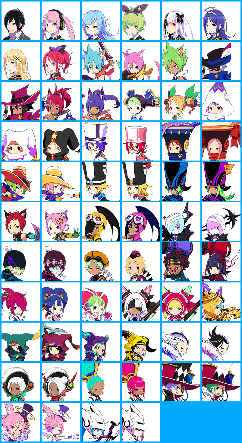 Conception II: Children of the Seven Stars - In-Battle Mugshots