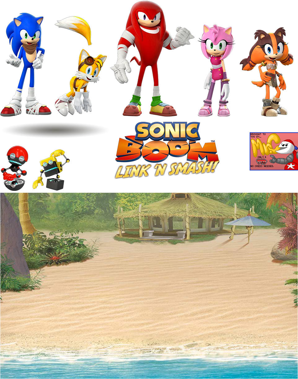 Characters and Title Screen
