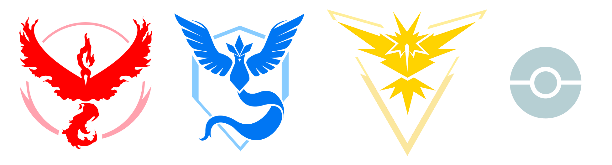 Pokémon GO - Team Icons