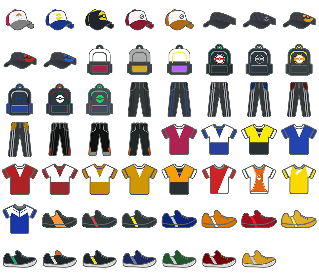 Trainer Customisation Icons