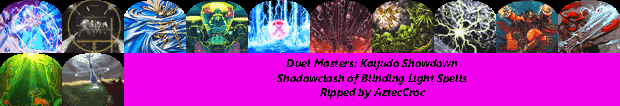 Duel Masters: Kaijudo Showdown - DM-04 Shadowclash of Blinding Light Spells