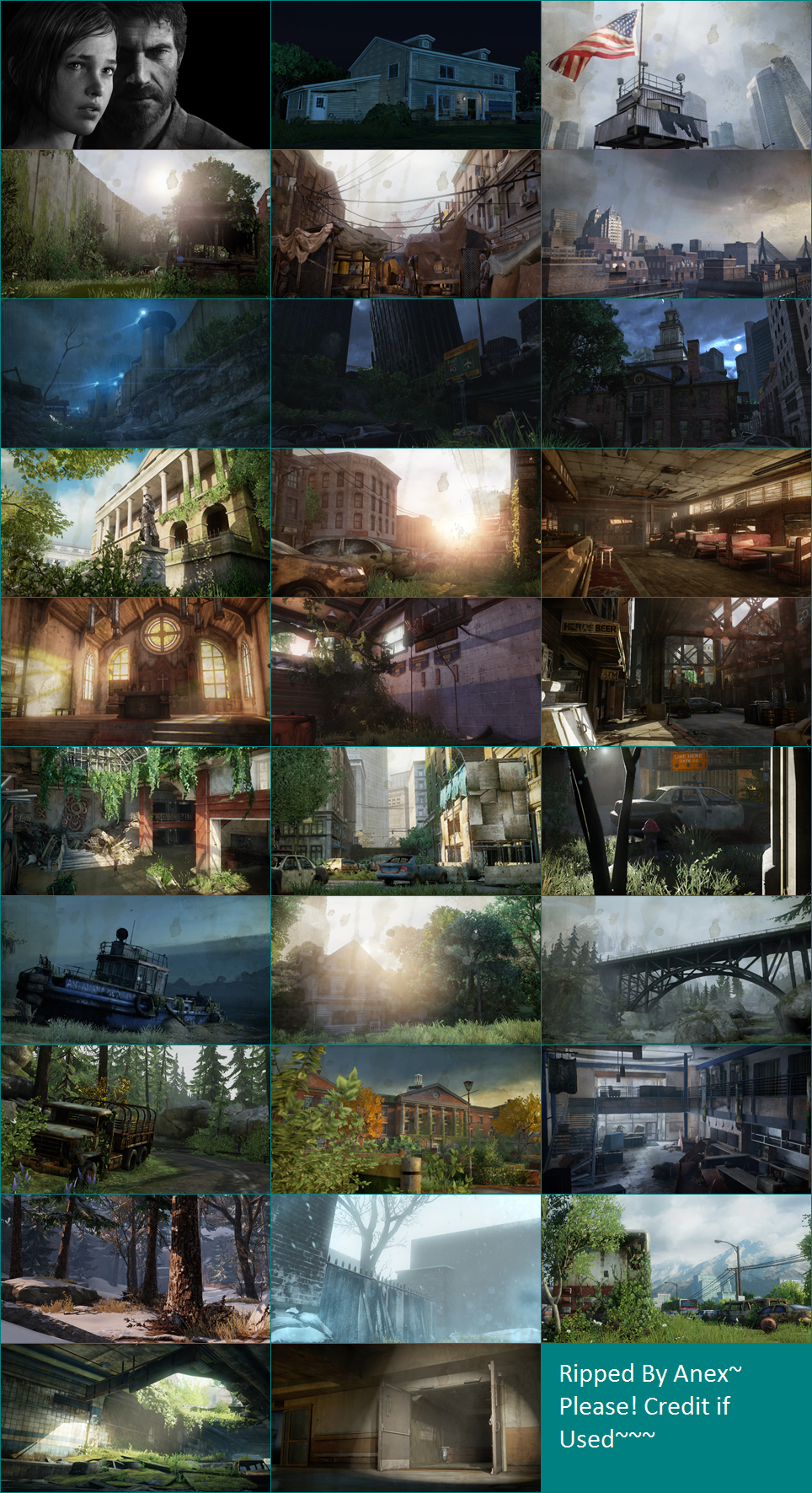 The Last of Us - Chapter Screens