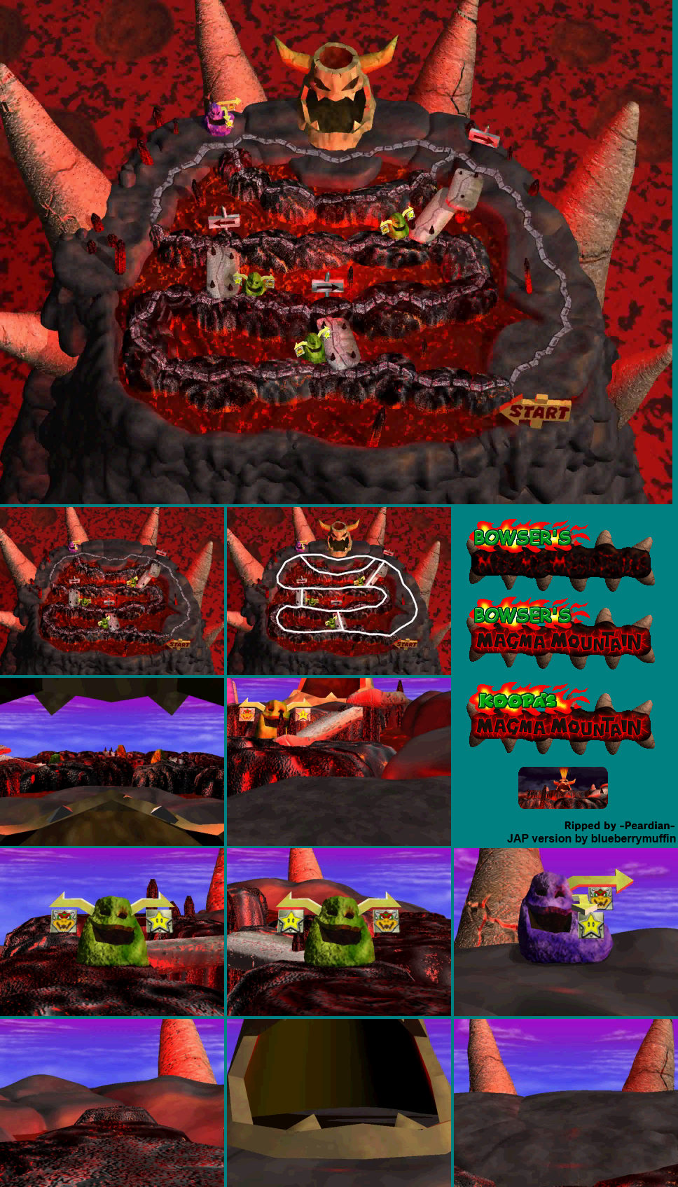 Mario Party - Bowser's Magma Mountain