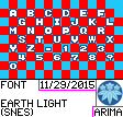 Earth Light (JPN) - 8x8 Font