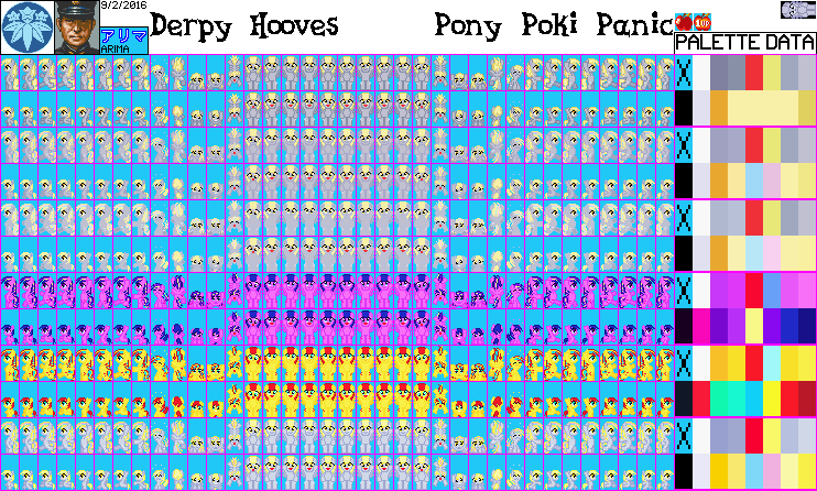 Super Pony All-Stars: Pony Poki Panic (Hack) - Derpy Hooves