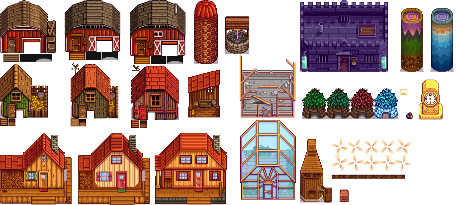 Stardew Valley - Farm Buildings