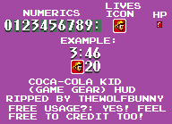 Coca Cola Kid (JPN) - HUD