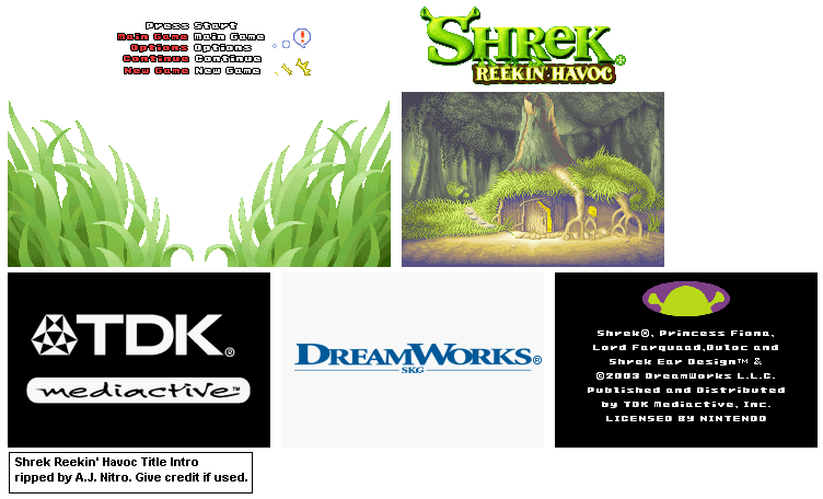 Shrek: Reekin' Havoc - Title Intro