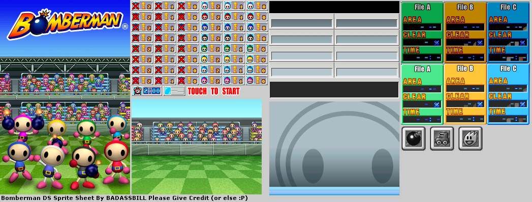 Dreamcast - Bomberman Online - Miscellaneous - The Spriters Resource