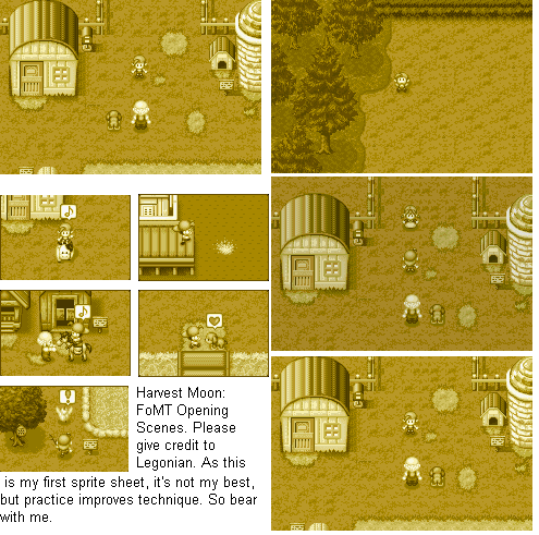 Harvest Moon: Friends of Mineral Town - Opening