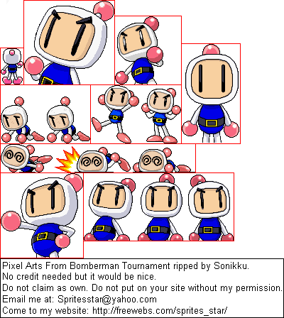 Bomberman Portraits