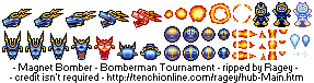 Bomberman Tournament - Magnet Bomber