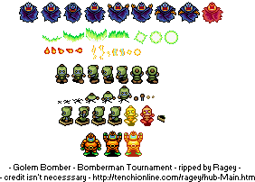 Bomberman Tournament - Golem Bomber