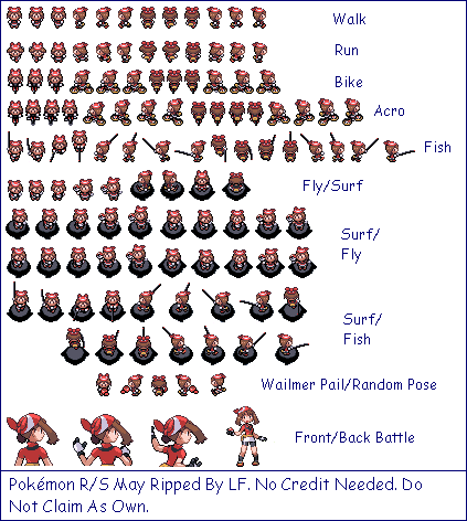 Pokémon Ruby / Sapphire - May