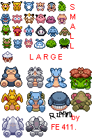 Pokémon Ruby / Sapphire - Pokémon Dolls