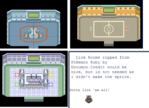 Pokémon Ruby / Sapphire - Link Rooms