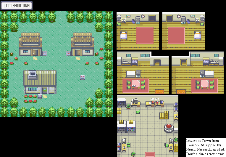 Pokémon Ruby / Sapphire - Littleroot Town