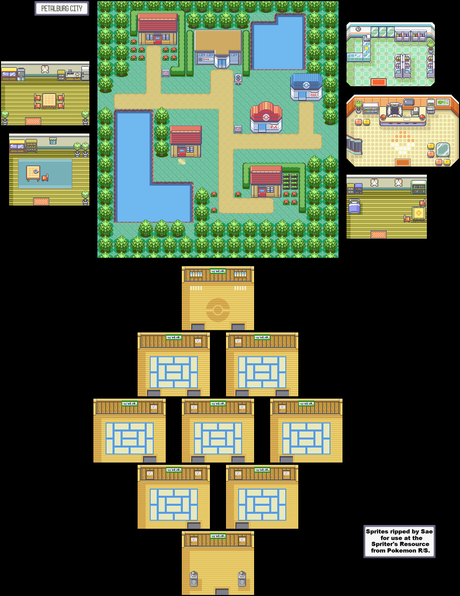 Pokémon Ruby / Sapphire - Petalburg City