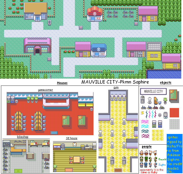 Pokémon Ruby / Sapphire - Mauville City