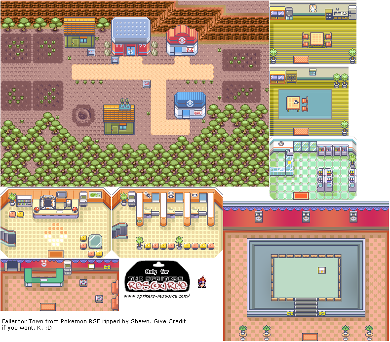 Pokémon Ruby / Sapphire - Fallarbor Town