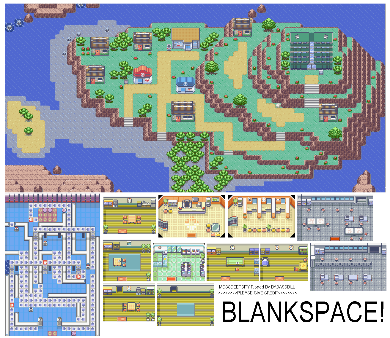 Pokémon Ruby / Sapphire - Mossdeep City