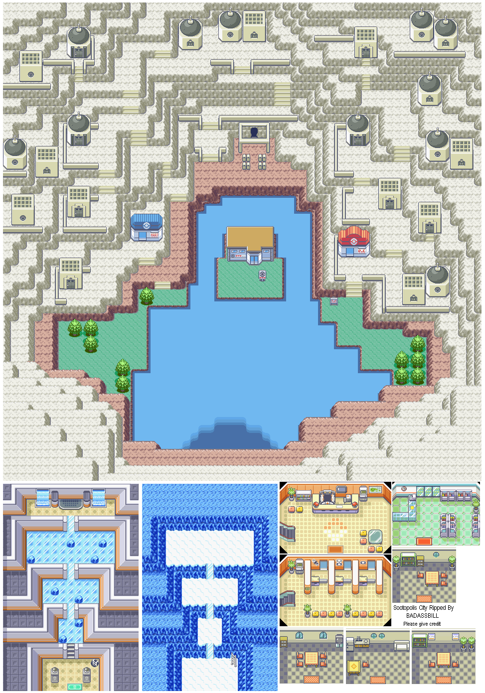 Pokémon Ruby / Sapphire - Sootopolis City